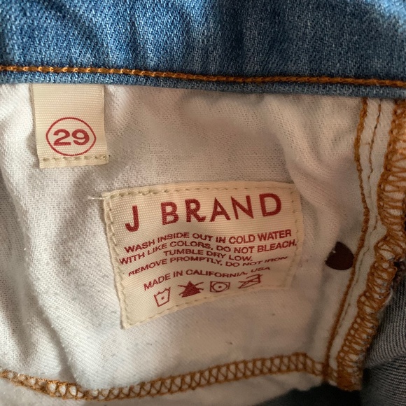 J Brand *Altered Lovestory ONEIL Jean Blue Denim Size 29 Casual Everyday - Picture 8 of 11